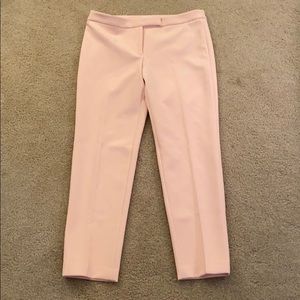 Milly Peach Cigarette Pants